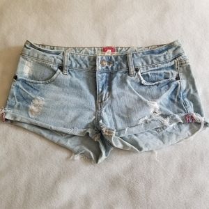 Forever 21 H81 Distressed Cutoff Shorts Sz 25